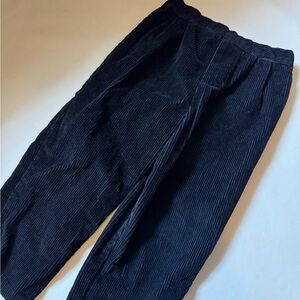 Black Corduroy Pants